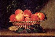 Peale, Raphaelle Bowl of Peaches Germany oil painting artist